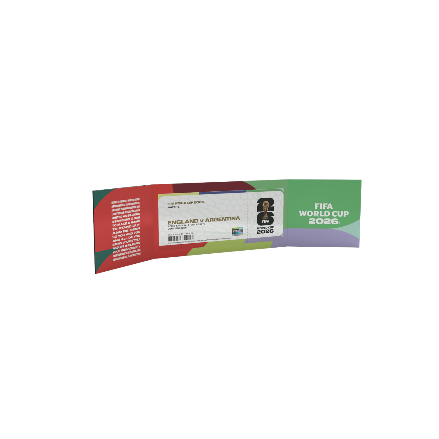 FIFA World Cup 2026™ Boston Host City Replica Ticket